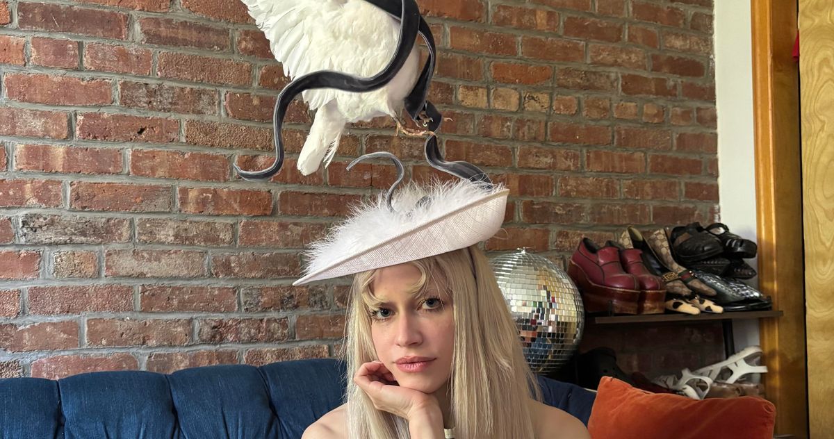 “Anything you put on your head can be a hat,” says 32-year-old Sideara St. Claire, who has made hats for Julio Torres, Sydney Sweeney, and Cyndi Lauper.