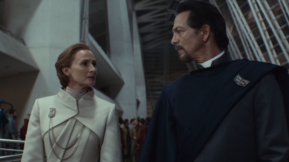 The Emmy winner penned an editorial in one of Hollywood's big trades about parallels between the 'Star Wars' show and current events.