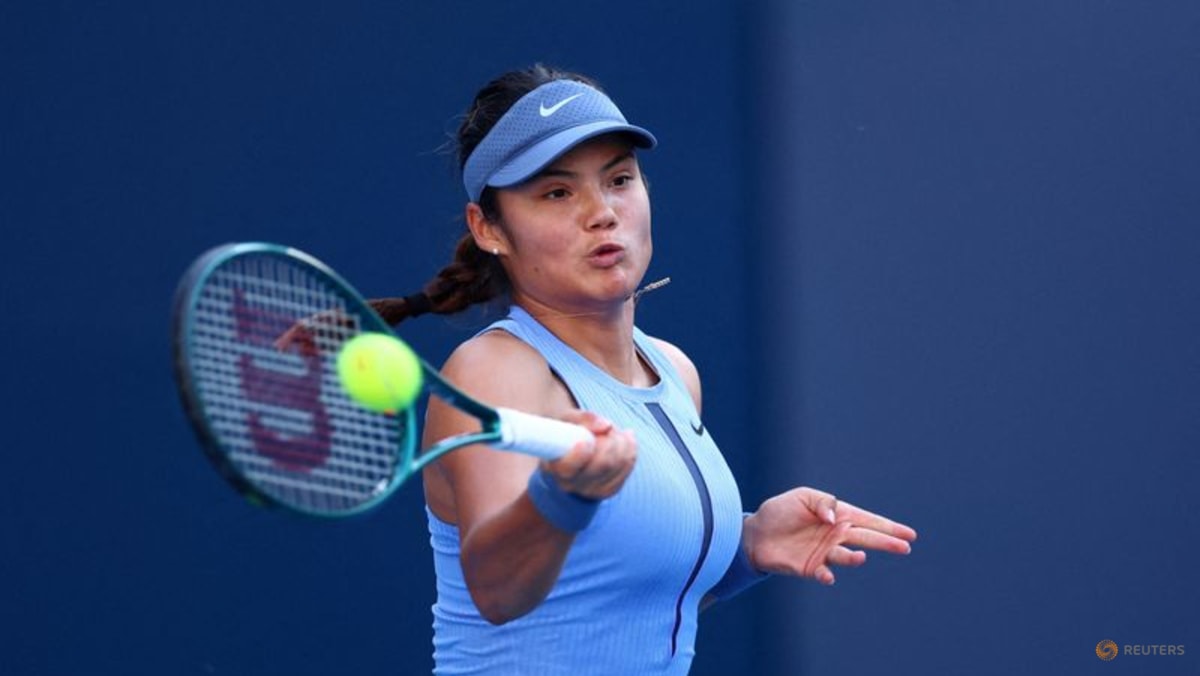 An exhausted Emma Raducanu had her blood pressure checked during a medical timeout before retiring while trailing 6-1 4-1 to Ann Li in the Wuhan Open first round on Tuesday, with the temperature nearing 35 degrees Celsius on a humid afternoon.The British worl…