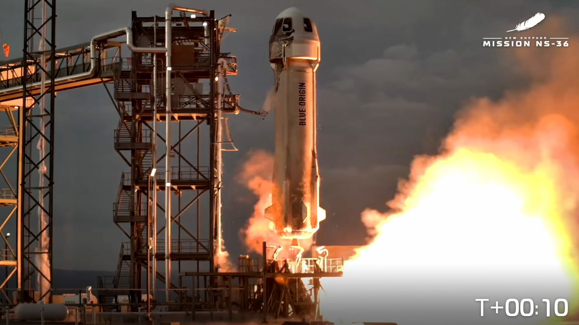 Blue Origin launched its 15th space tourism mission today (Oct. 8), sending six people on a brief trip to the final frontier.