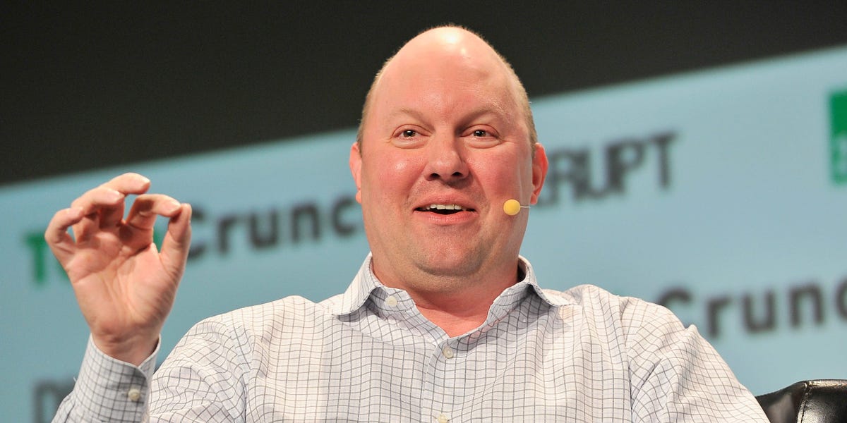 While AI has divided Hollywood, venture capitalist Marc Andreessen thinks the tech will make the path to becoming a filmmaker much easier.