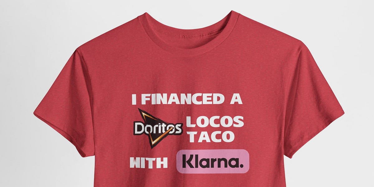 It's like a mortgage. For a taco.