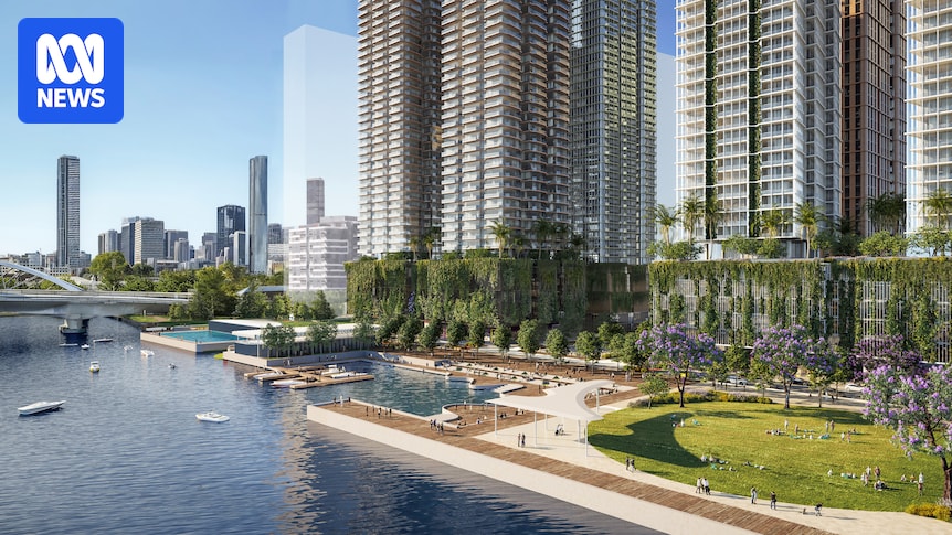 The government says construction could begin from March 2027 and has suggested the site could feature over 4,000 homes, as well as "event lawns" and promenades.