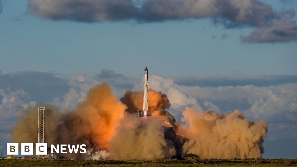 The rocket launched from Starbase, Texas and flew for more than an hour before splash landing into the Indian Ocean.