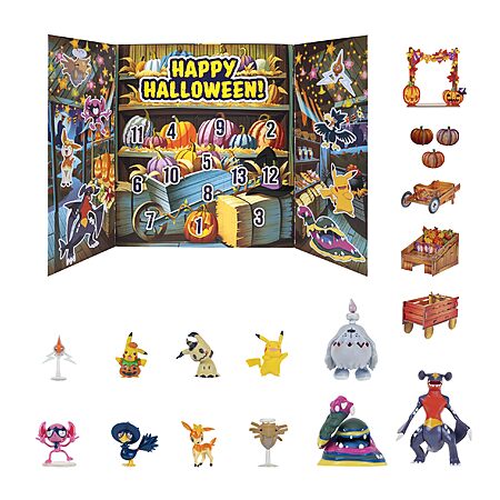 Amazon [amazon.com] has Pokemon Halloween Calendar 2025 w/ 11x Battle Figures & 5x Chip Board Accessories for $9.99. Shipping is free w/ Prime or on $35+.

Product Description from Amazon:Celebrat