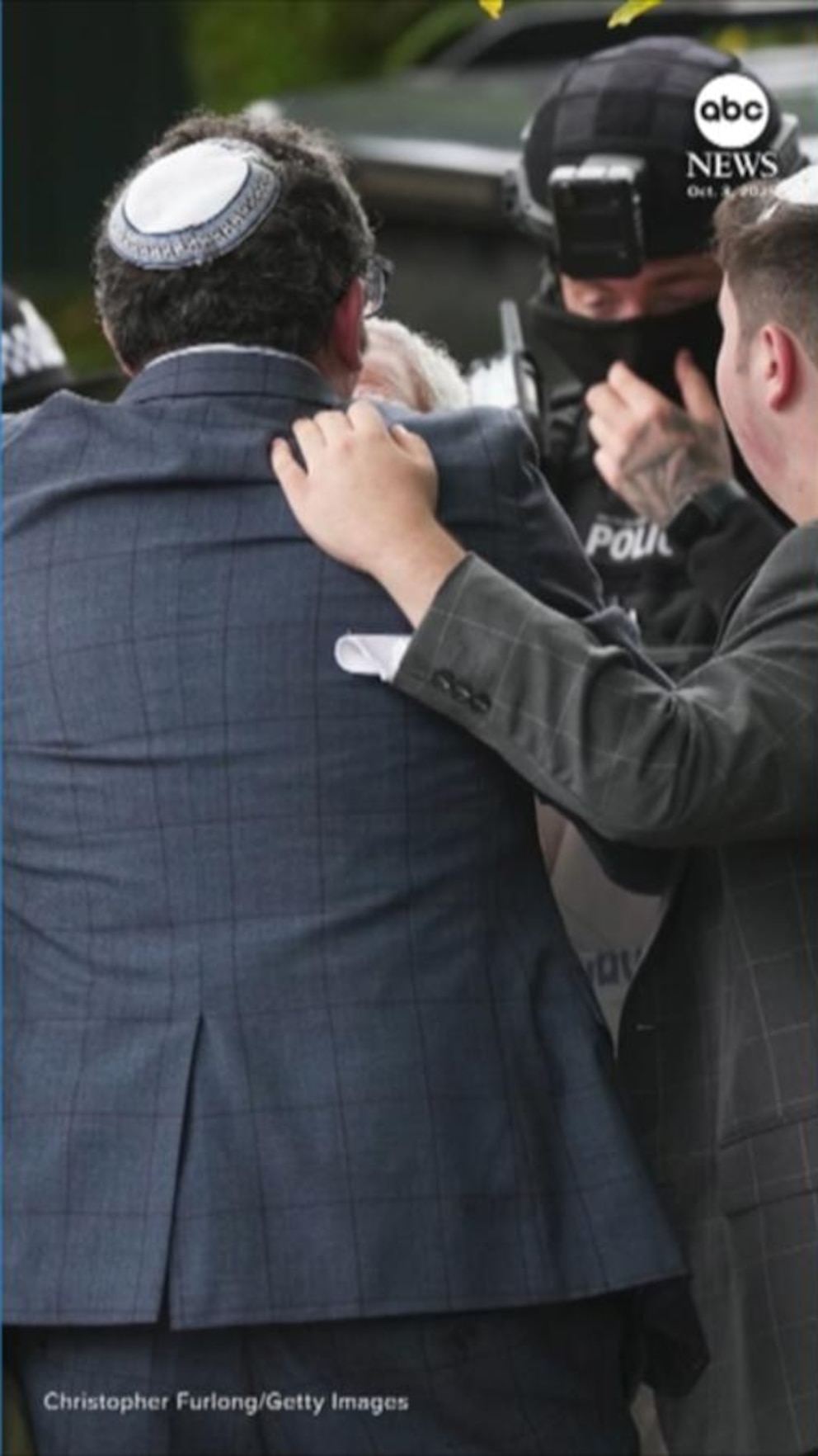 Police on Friday identified the two men who were killed in an attack on a synagogue in Manchester, as Britain’s chief rabbi said an “unrelenting wave” of antisemitism lay behind the crime.