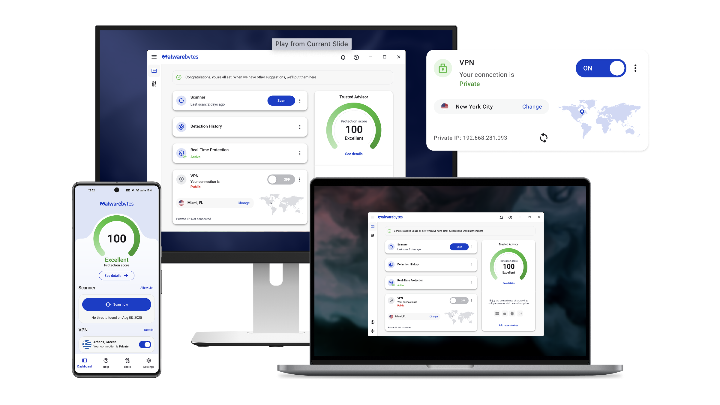 Malwarebytes for Teams now includes personal VPN to encrypt your traffic and broaden your access across the web.