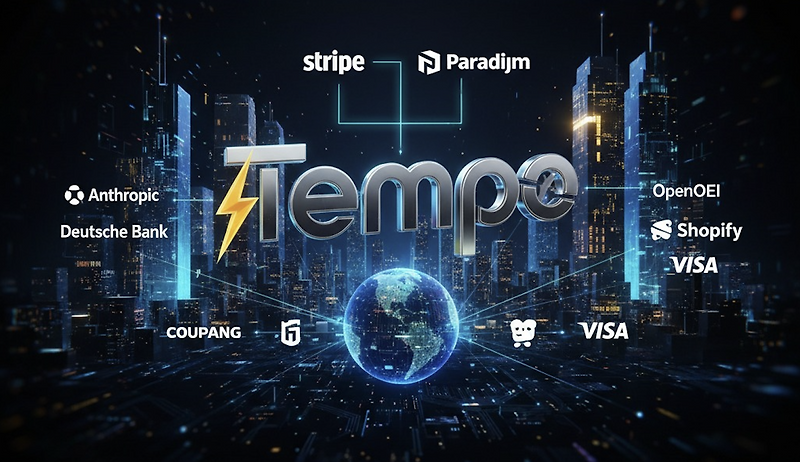 Recently, Stripe and Paradigm have joined forces to unveil ‘Tempo,’ a blockchain specialized for payments, signaling the onset of a major on-chain innovation in global payment infrastructure. Leading global companies such as Anthropic, Coupang, Deutsche Bank,…