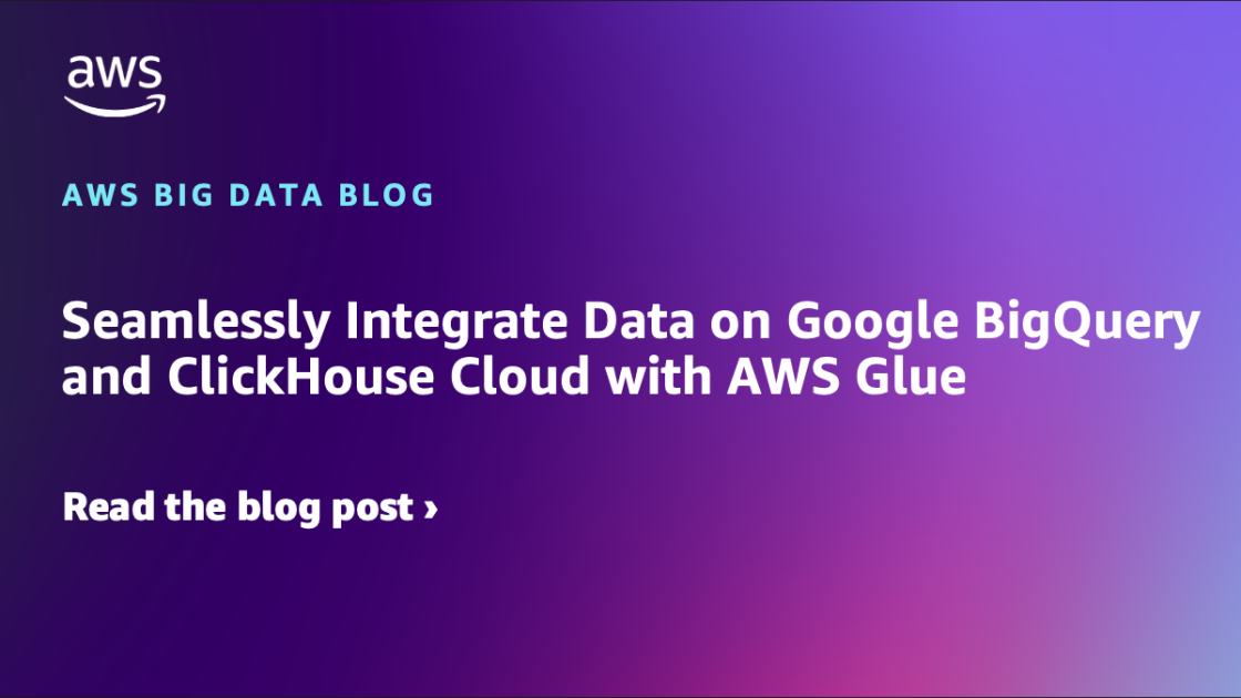Migrating from Google Cloud’s BigQuery to ClickHouse Cloud on AWS allows businesses to leverage the speed and efficiency of ClickHouse for real-time analytics while benefiting from AWS’s scalable and secure environment. This article provides a comprehensive g…