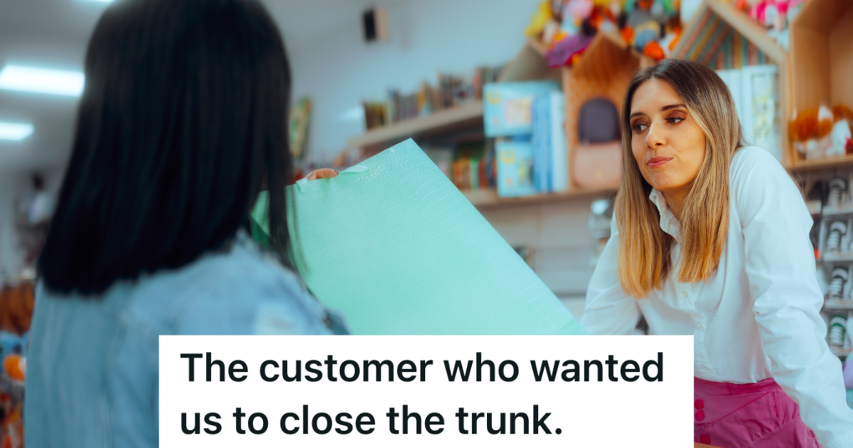 She really made a big deal out of nothing.