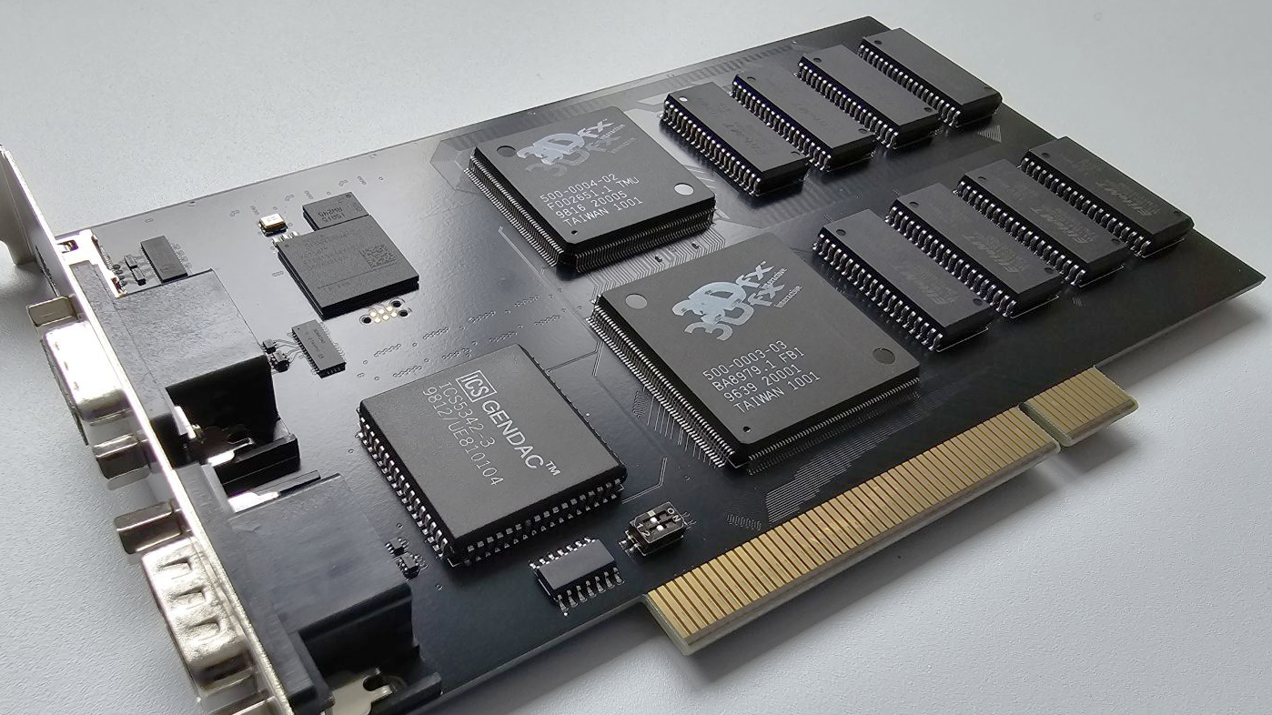 If you thought the 3Dfx voodoo was impressive during its day, check it out now.