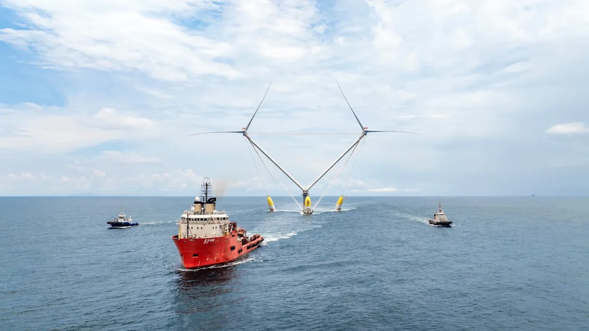 The world’s largest wind turbine—currently being tested off the coast of China—has blades that are more than twice as long as a Boeing 777’s wingspan.  It...