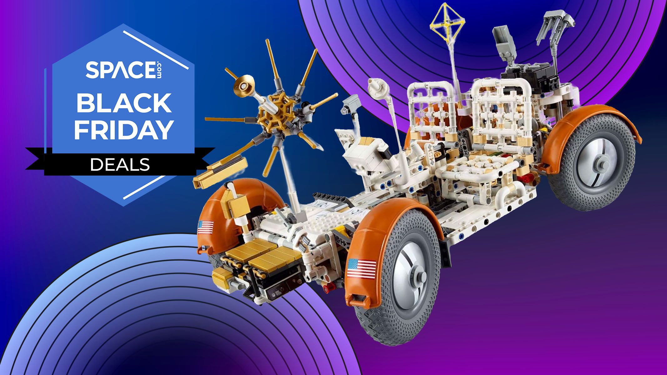 Missed out on this fantastic and realistic Lego Technic NASA Lunar Roving Vehicle? It's $66 off for Black Friday but is being retired soon — grab it quick!