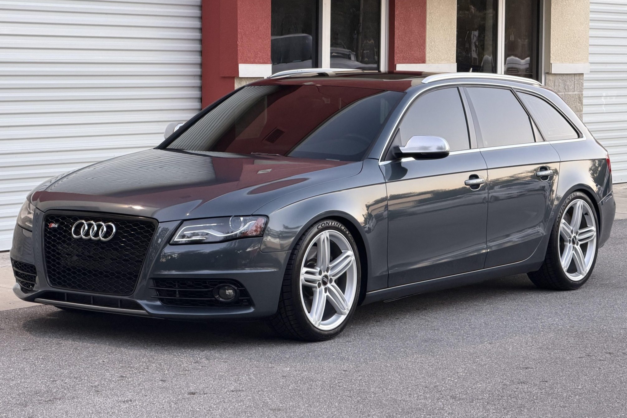 This 2010 Audi A4 Avant Premium Plus had 131k miles before it was the subject of an S4 conversion between 2023 and 2025 by Euro Auto Trend in Saint Cloud, Florida. A 2010 Audi S4 sedan was sourced, and its supercharged V6, dual-clutch automatic transaxle, ECU…