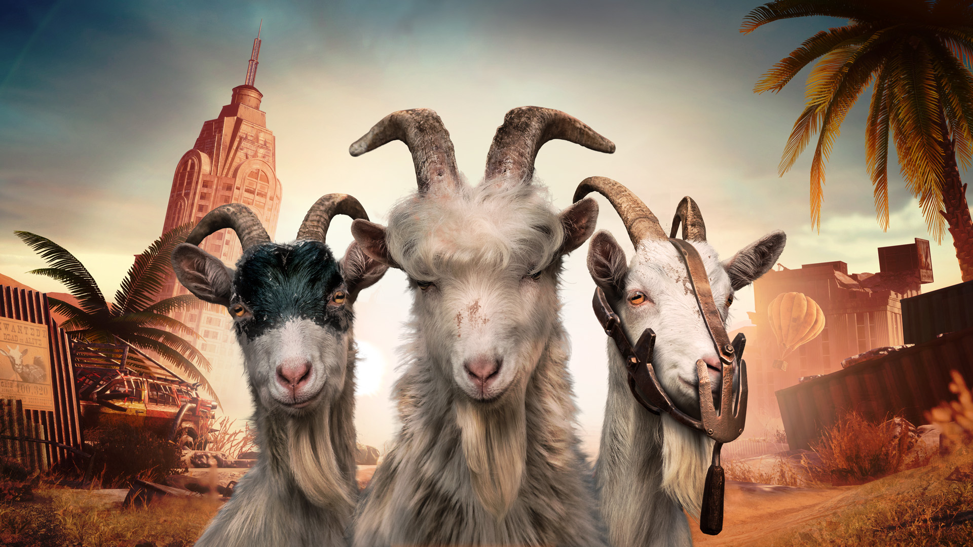 Hey Goat Sim fans! I’m super excited to let you in on some behind-the-scenes details on Goat Simulator 3’s new expansion, Baadlands: Furry Road, which launches today for Xbox Series X|S.