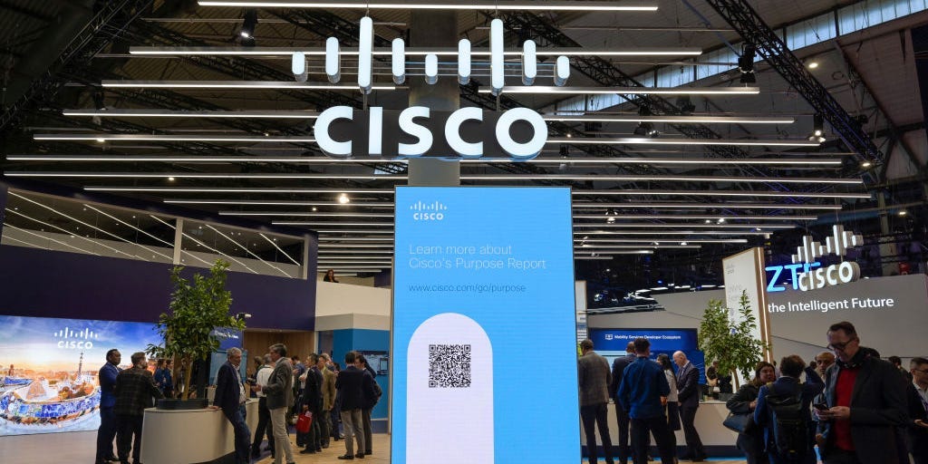 Cisco's stock has been basically flat since the peak of the dot-com bubble. Meanwhile, the S&P 500 is up about 350%.