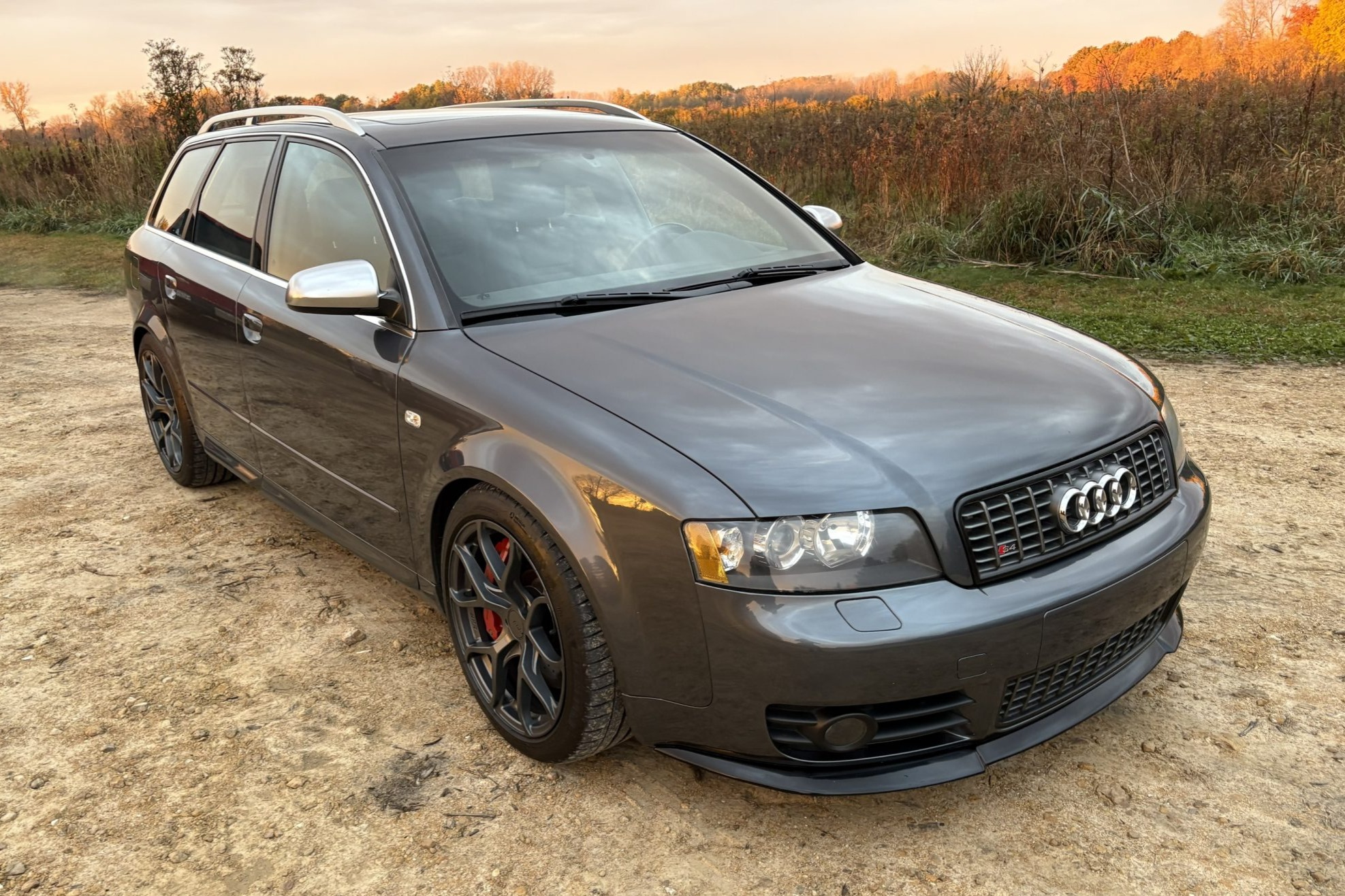 This 2004 Audi S4 Avant wagon was acquired by the seller in 2018 and subsequently retrofitted with a Jackal Motorsports ECU tune, Fast Intentions downpipes, Öhlins TTX adjustable coilovers, 18" APR wheels, Porsche-branded front brake calipers, and 034Motorspo…