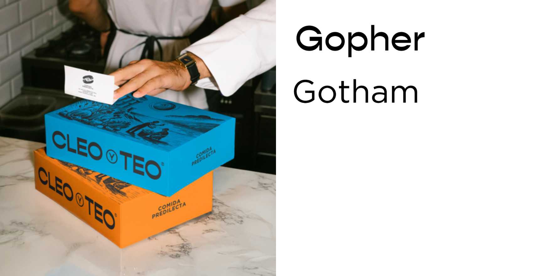 Contributed by Adam LaddSource: www.behance.net © Moises Visuals. License: All Rights Reserved. In Guadalajara, brand designer Moises Visuals created a bright, modern identity for Cleo y Teo, a local restaurant celebrating the flavors of the Mediterranean. Th…