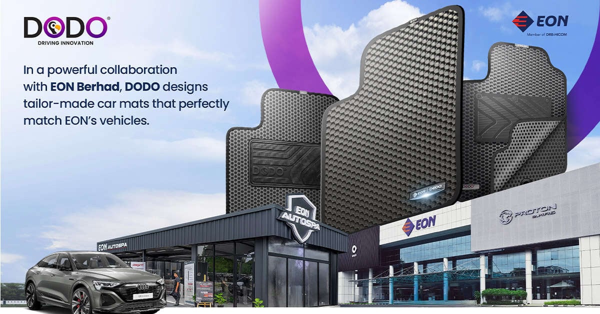 Dodo Mat has signed a strategic partnership with EON Berhad — a key player in Malaysia’s automotive distribution landscape under DRB-HICOM Berhad — to design and supply tailor-made car mats for EON’s range of vehicles. […]
The post Dodo Mat signs strategic pa…