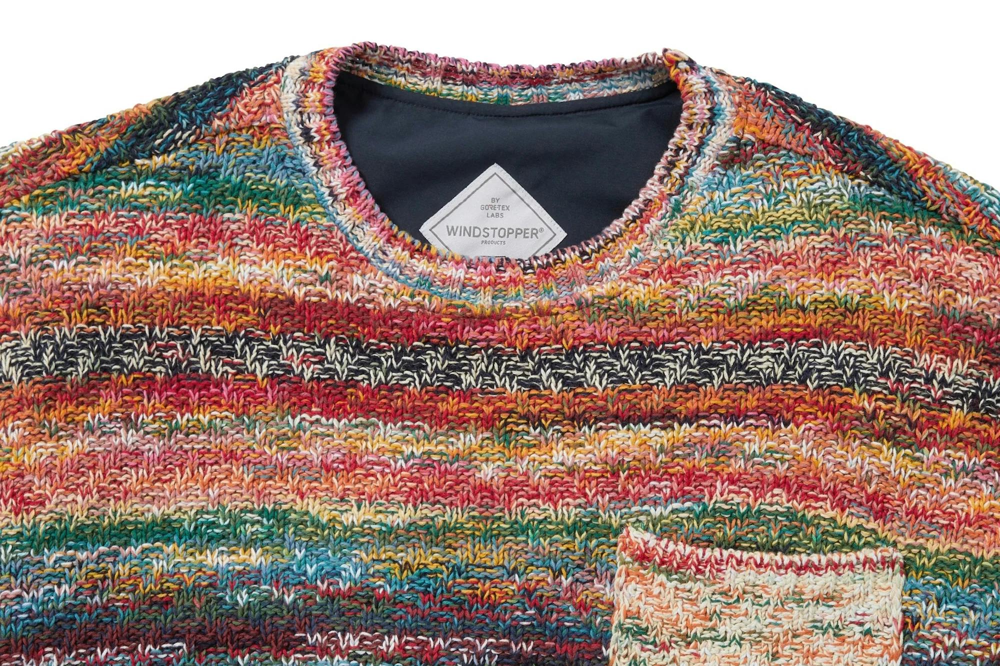 Streetwear label thisisneverthat has created a GORE-TEX sweater that looks impressively ordinary. However, this is waterproof knitwear.