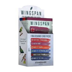 Noticed EB games / Zing appear to be selling all of the soon to be released Wingspan promo fan designed packs (6) in a box for $20. Each individual pack is normally about $10 so there is a chance …