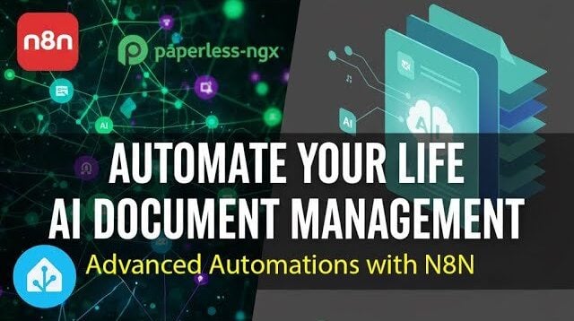 What if you could take the chaos of managing endless documents, emails, and data and turn it into a seamless, automated system that works for you? The n8n Home Assistant add-on promises just that, a way to not only simplify your workflows but also supercharge…
