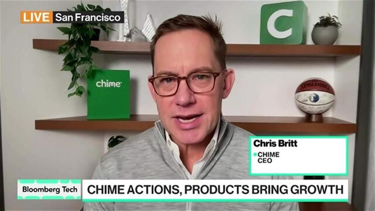 Chime CEO Chris Britt says the company is seeing healthy consumer activity and discretionary spending. He discusses the volatility in Chime's stock and the...