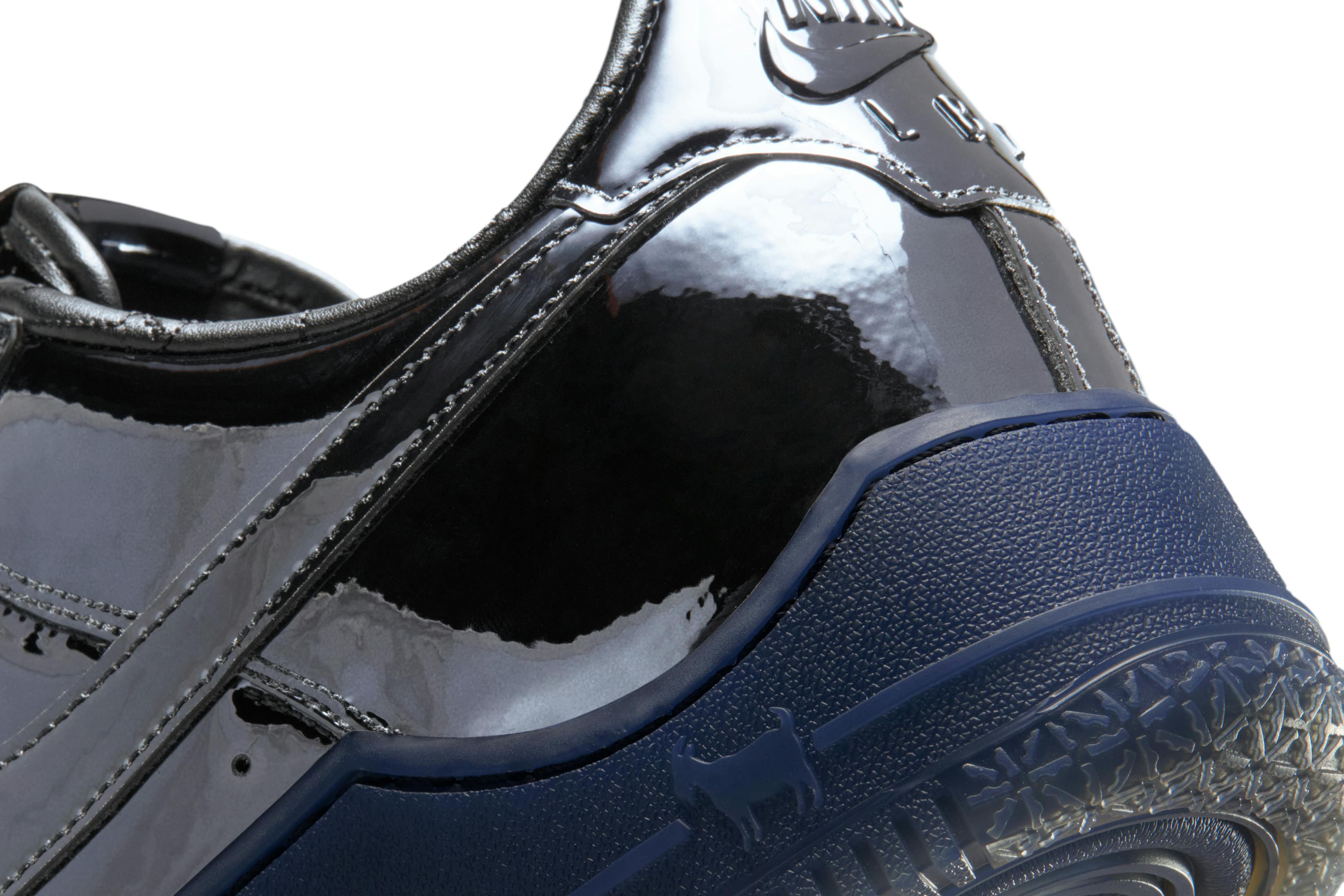 LeBron James & Nike reveal an Air Force 1 sneaker featuring crown-shaped details & goat symbols. Here's everything on the release.