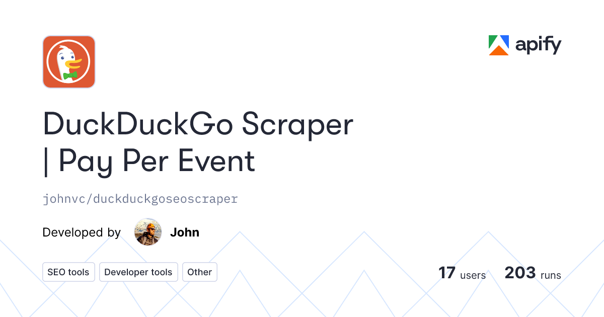 Extract comprehensive DuckDuckGo search results including organic results, ads, knowledge graph, news, images, videos, and related searches. Market rese...