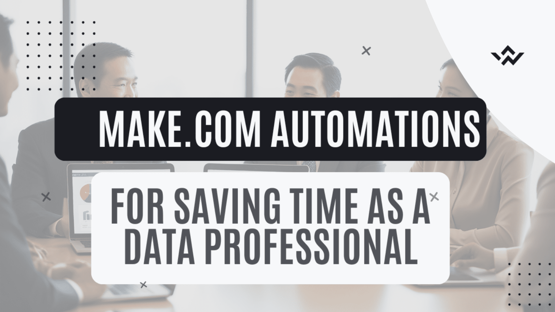 Make.com enables data professionals to automate tedious tasks, such as data collection and reporting, without coding, saving hours weekly and enhancing accuracy.