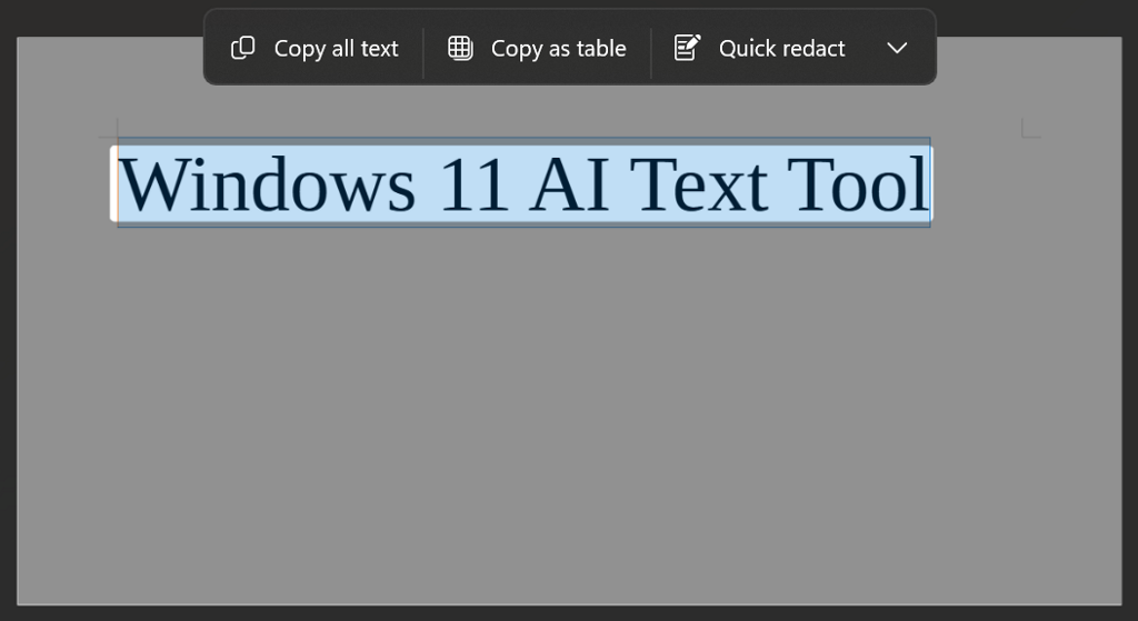 There's a new Windows 11 AI text tool built into the screenshot shortcut. Now, every time you bring up the capture bar, the text extractor can detect and copy the text on your screen. Sounds convenient, right? Let's look into what makes this feature unique an…