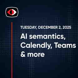 AI semantics, Calendly, GreyNoise, Teams, Schmaltz, India, Antigravity, Scada, Aaran Leyland, and More... Visit https://www.securityweekly.com/swn for all the latest episodes! Show Notes: https://securityweekly.com/swn-534