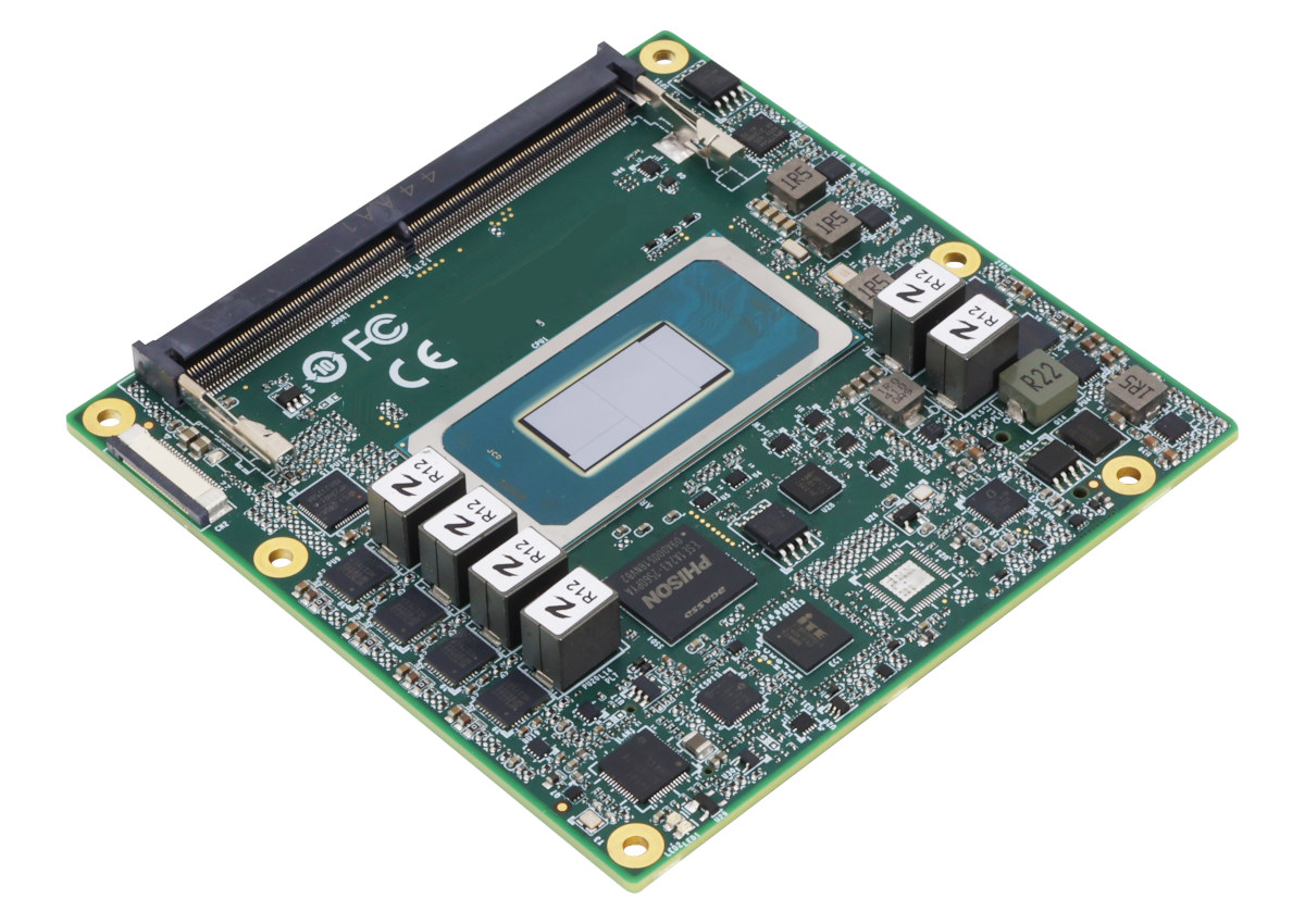 AAEON COM-ARHC6 is a COM Express Type 6 Compact module powered by a choice of Intel Arrow Lake processors up to the 16-core Core Ultra 9 285H processor, delivering up to 99 TOPS for high-performance Edge AI applications such as diagnostic imaging equipment an…