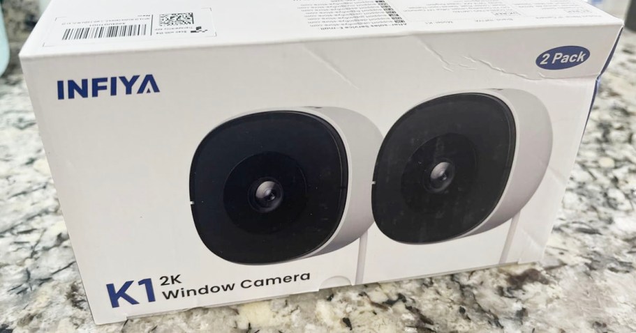 Keep your home secure with these Infiya Window Cameras from Amazon!&nbsp; Through December 15th, dash over to Amazon where Prime members can snag this Infiya Window Camera 2-Pack for just $37.49 shipped (regularly $69.99) when you use promo code ZJNTTL8N&nbsp;at checko…