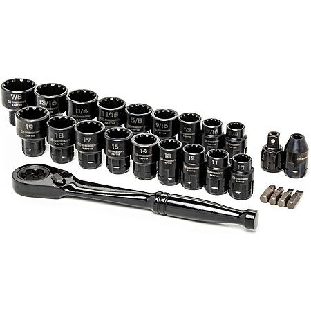 Amazon has Crescent 25 Piece 3/8" Drive Pass-Thru X6 Standard Spline Mechanics Tool Set - CX6PT25 for $25.90. 
 
https://www.amazon.com/Crescent-P...to_dp&th=1 
 
Home Depot has Crescent X6 3/8 in....