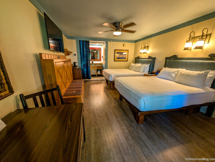 Let's take a tour of a room at Disney's Port Orleans Resort -- Riverside.