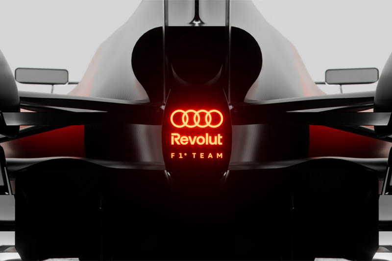 The Audi Revolut F1 Team has unveiled its official name, logo, and announced that its global launch will take place in Berlin on January 20.