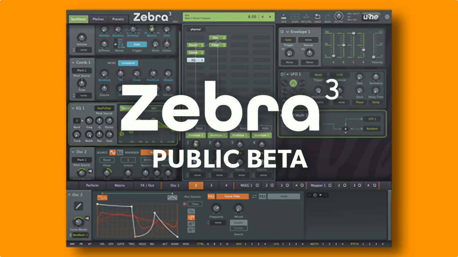 U-He has announced that Zebra 3 is now available as a public beta.&nbsp;… Read More U-He Zebra 3 Now Available As Beta
