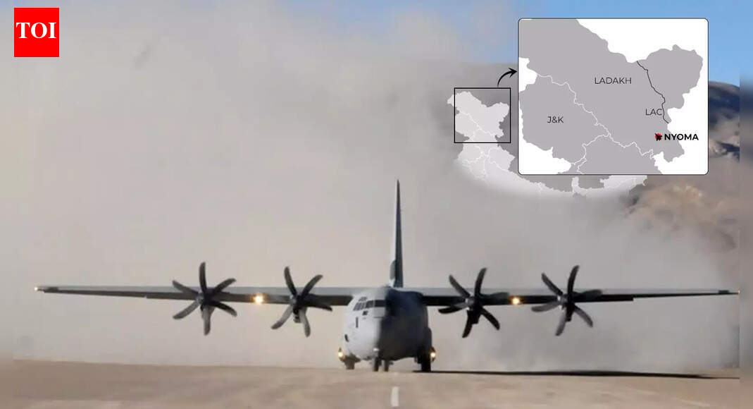 Nyoma gives India a rapid-response advantage across eastern Ladakh — particularly toward Pangong Tso, Demchok, and Depsang — all of which saw friction during the 2020 Chinese incursions