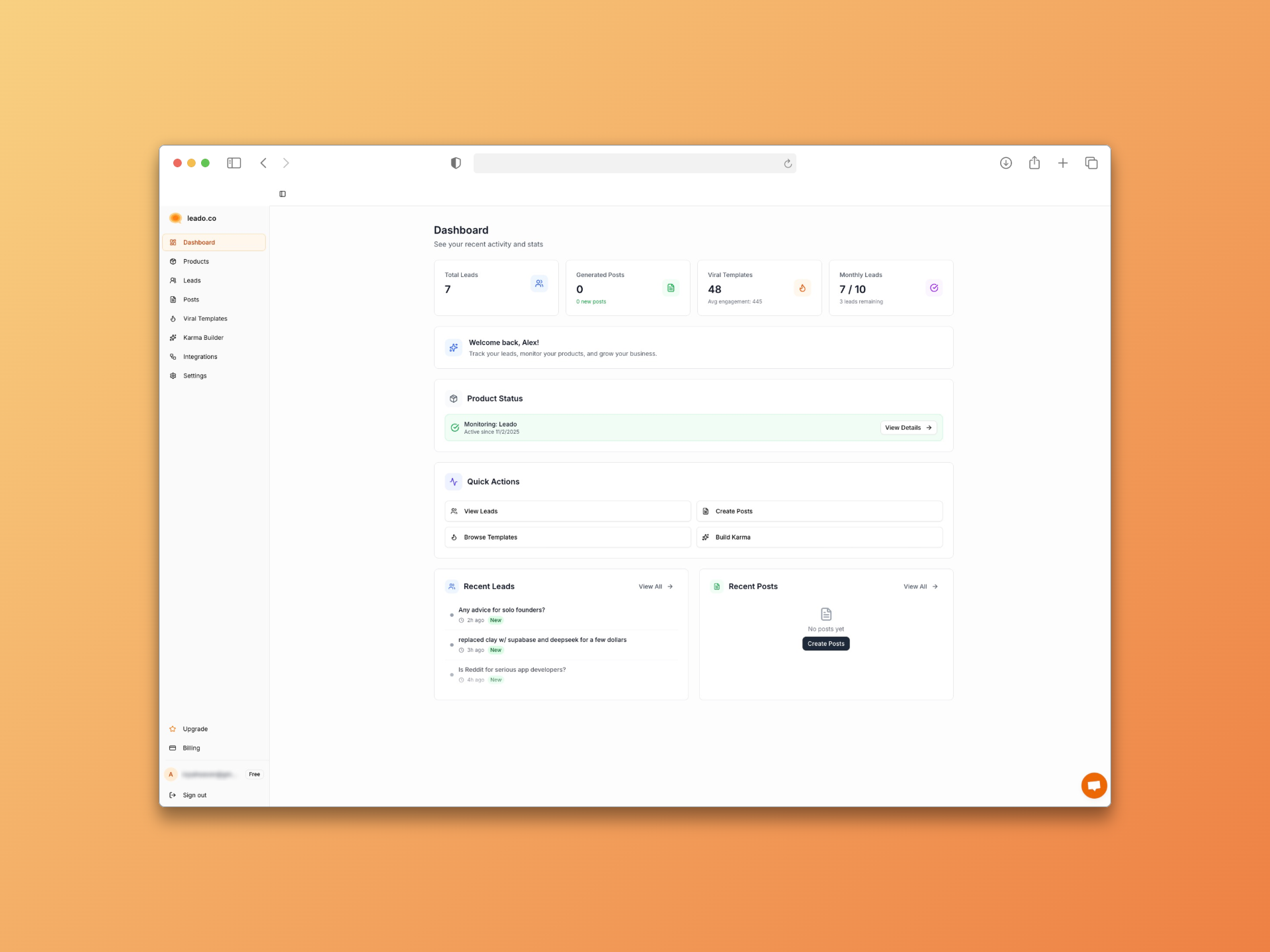 Reddit lead generation tool and AI automated outreach