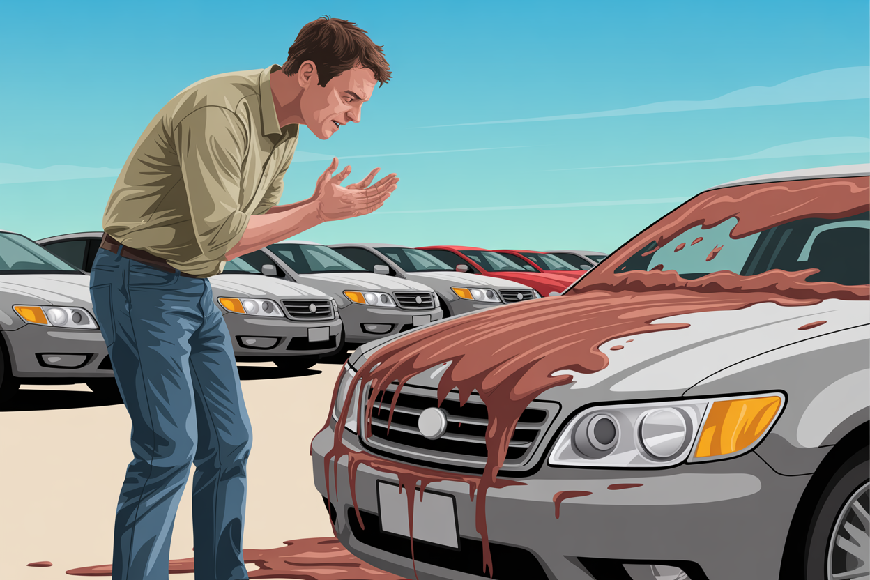 Bartosz Jusypenko rents a car through Turo in Canada and returns it without incident -- or so he thinks. The host claims a new scratch appeared during the rental, but the car was dirty at pickup. Now Turo wants him to pay $1,200 to fix the damage. Is that rig…