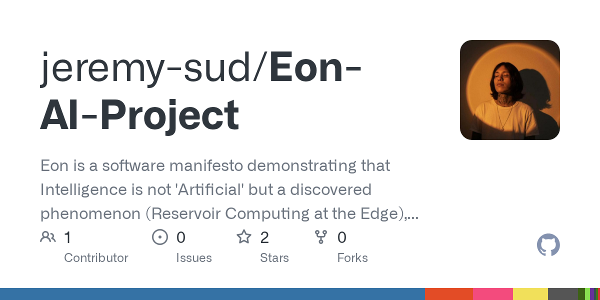 “Hi HN,I’m a developer from Costa Rica, and I’ve been working on Eon, an experimental AI architecture that moves away from the traditional ‘reactive’ prompt-response model. My goal was to create a system that feels more like a continuous flow of thought rathe…