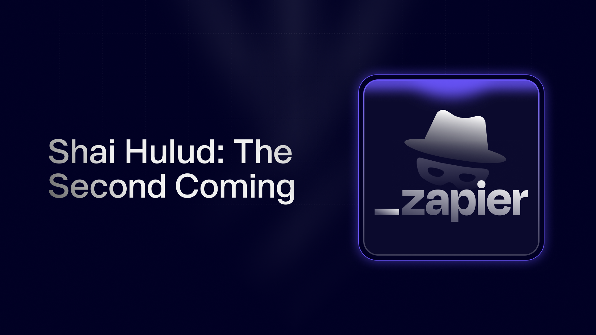 The threat actor behind “Shai Hulud 2.0” launched a new malware campaign compromising the supply chain of Zapier, ENS Domains and more — exposing secrets, injecting malicious code, and enabling widespread developer-environment takeover.