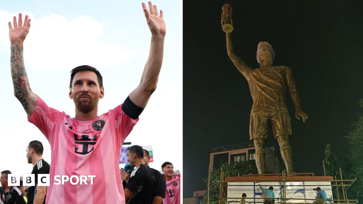 Lionel Messi is heading to India to unveil a 70ft statue of himself as part of a three-day 'GOAT Tour'.