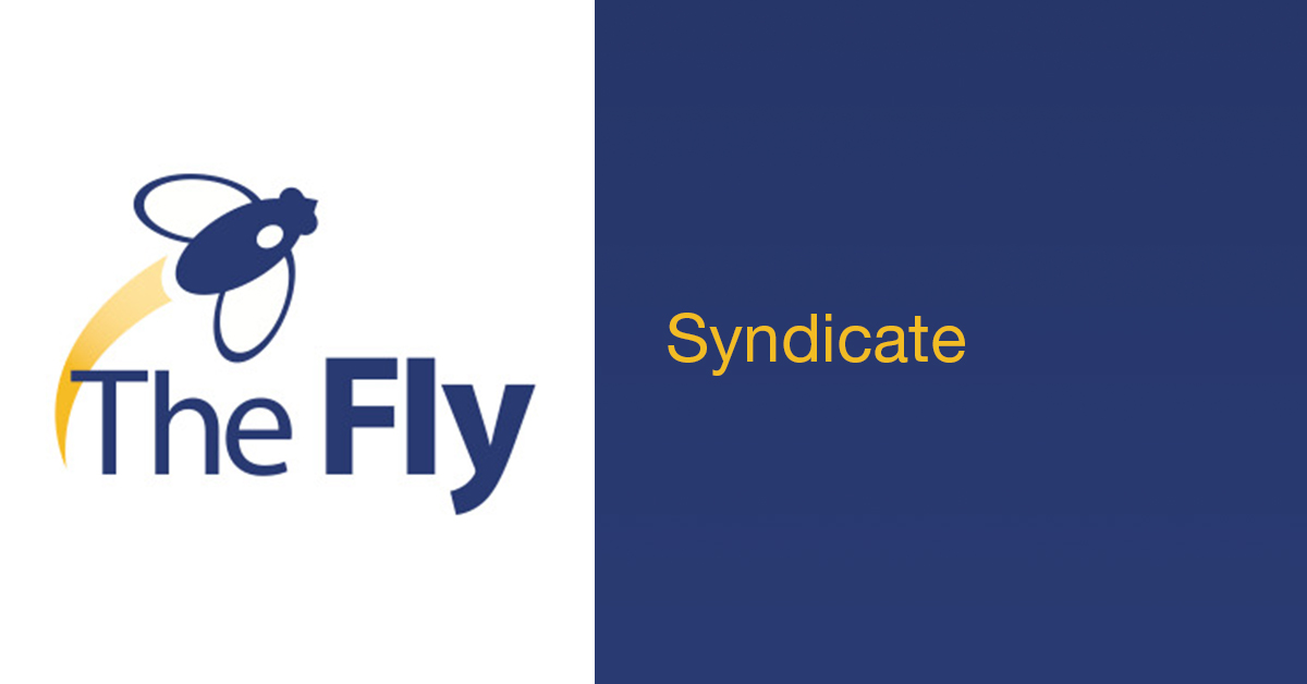 See the rest of the story here.

thefly.com provides the latest financial news as it breaks. Known as a leader in market intelligence, The Fly's real-time, streaming news feed keeps individual investors, professional money managers, active traders, and corpor…