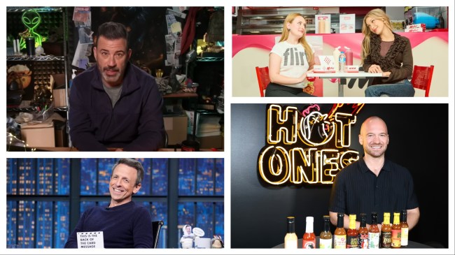 Late night television has reached a moment of convergence where the traditional shows are making more online efforts as the online shows are becoming more traditional.