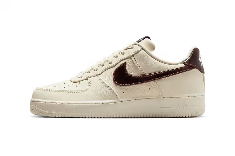 (TrendHunter.com) Nike introduces a look at its latest tonal iteration of the Air Force 1 Low sneaker model with the launch of Soft Pearl colorway to join its roster. The silhouette is detailed with a monochromatic...