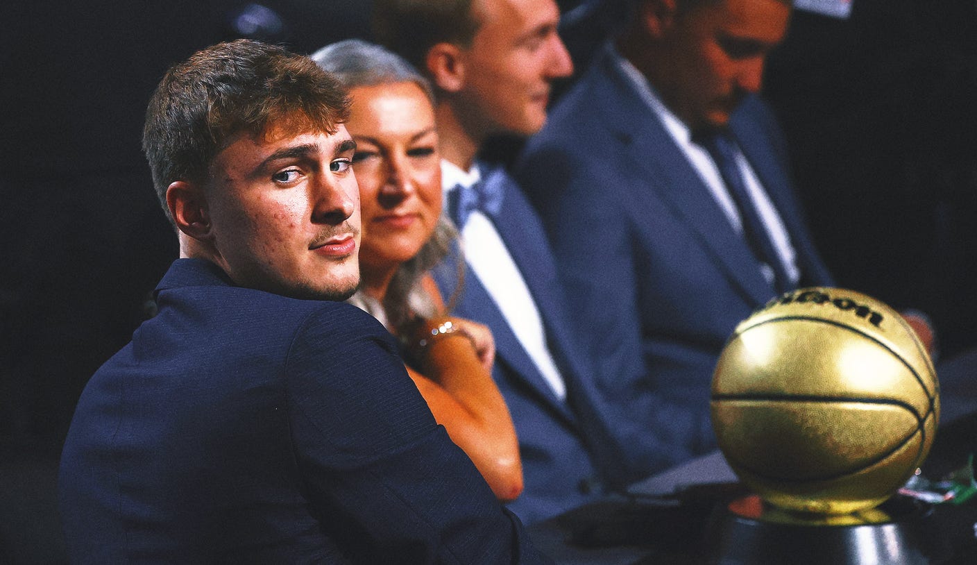 Cooper Flagg is projected to make upwards of $62 million on his rookie deal over the next four years. FOX Sports caught up with the top pick of the NBA Draft to talk NIL and financial progress.