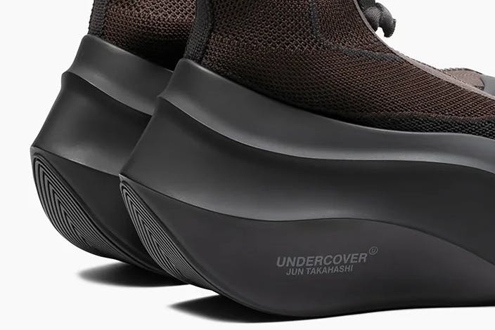 By any conventional standards, the grounds x UNDERCOVER Orca sneaker is absurd. For the avant sneaker brand grounds, it is almost mundane.