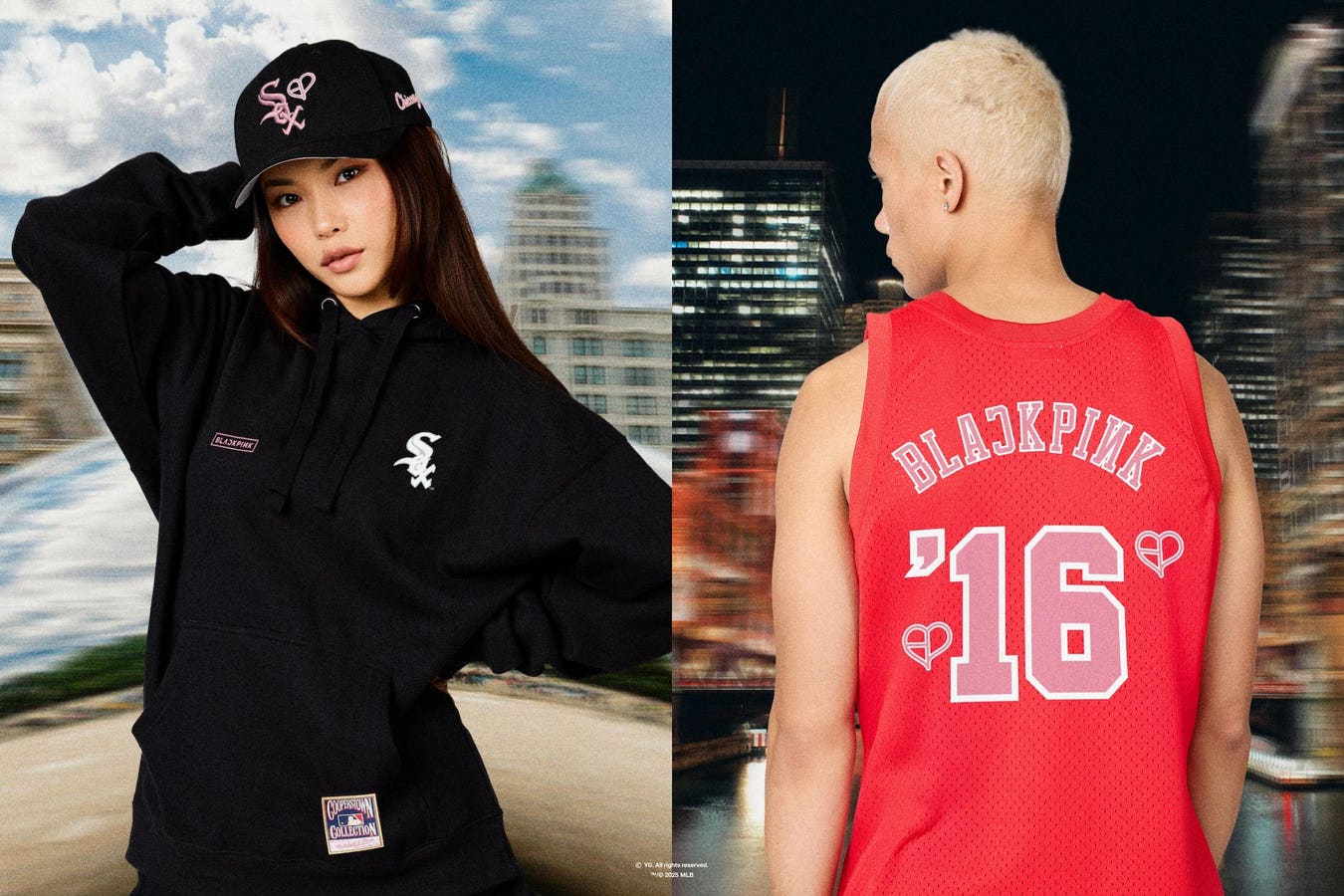 BLACKPINK team with Complex, Fanatics for NBA and MLB sportwear collaboration for Deadline World Tour dates in Los Angeles, Chicago and New York.